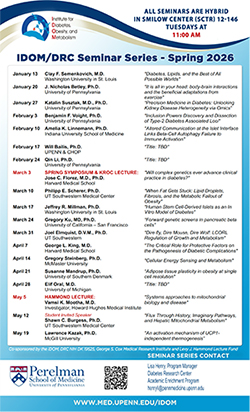 Fall 2025 DRC/IDOM Seminar Schedule