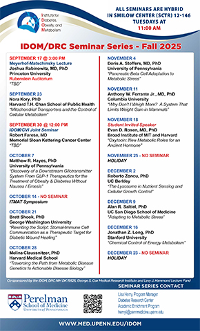 Fall 2025 Seminar Series